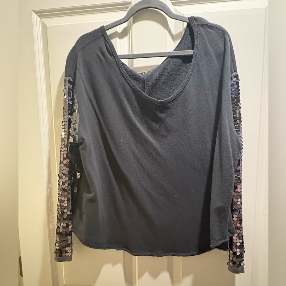 Free people sequin sweater